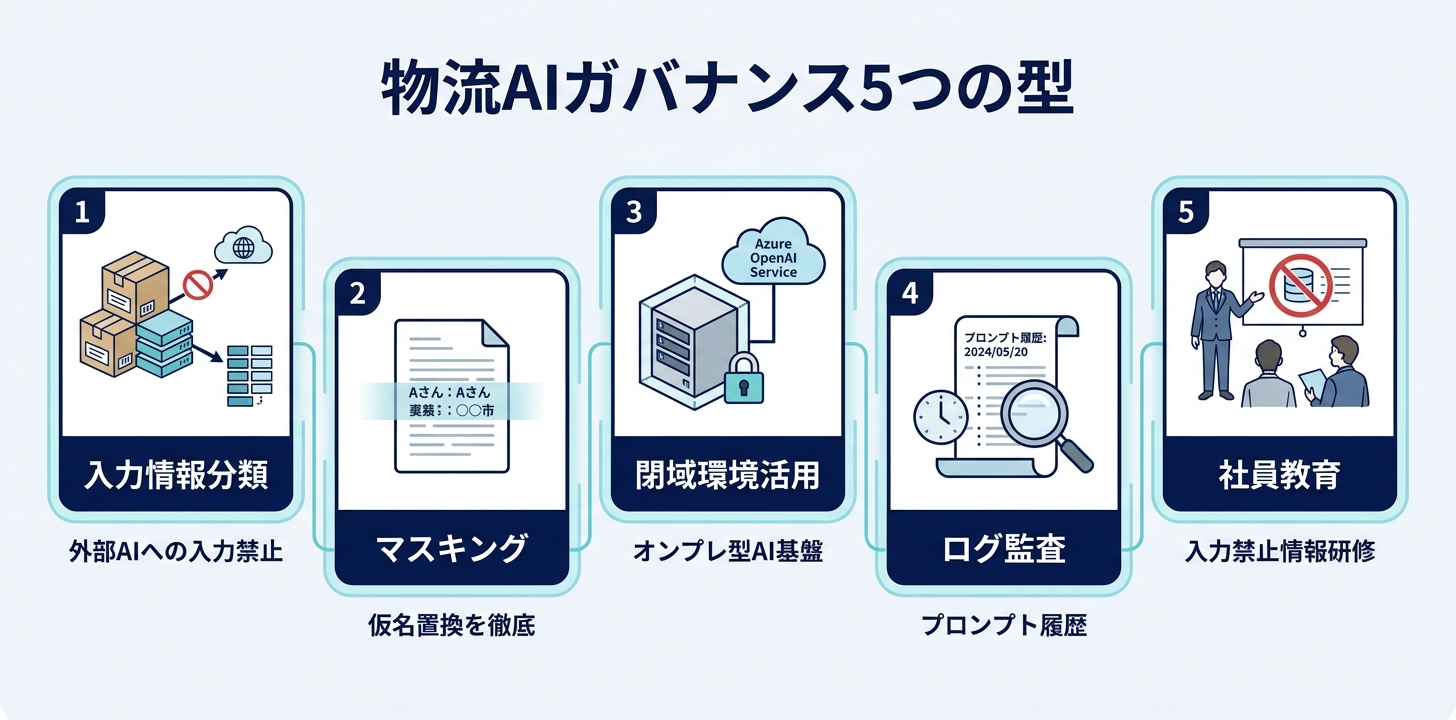 物流業向け生成AIガバナンス設計のポイント