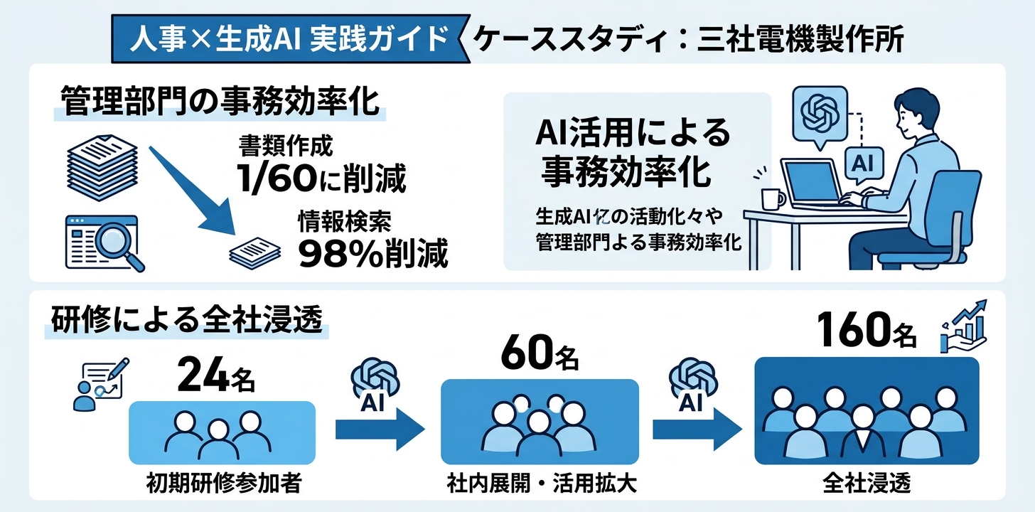 人事×生成AI - case_sansha