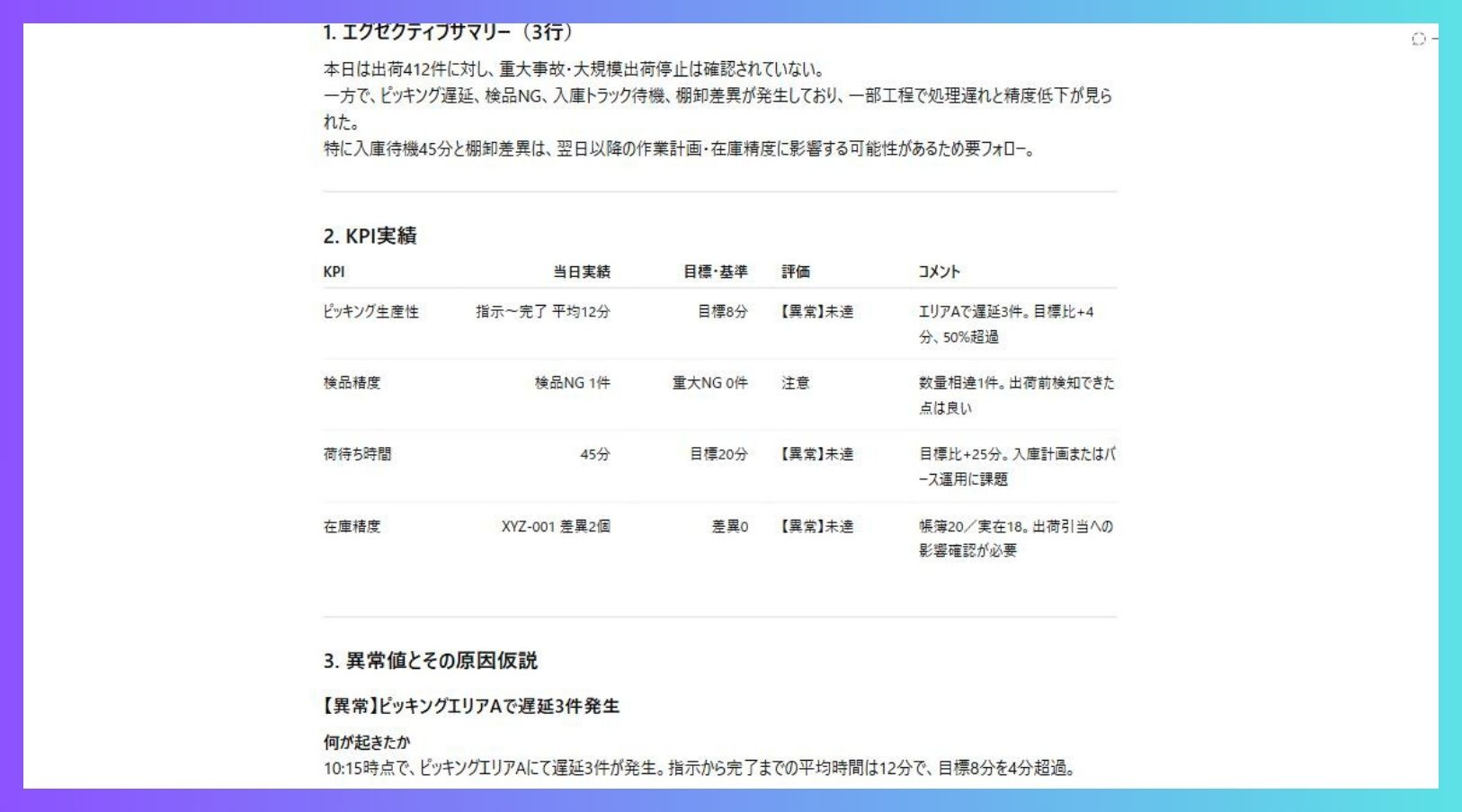 プロンプト3 実行例