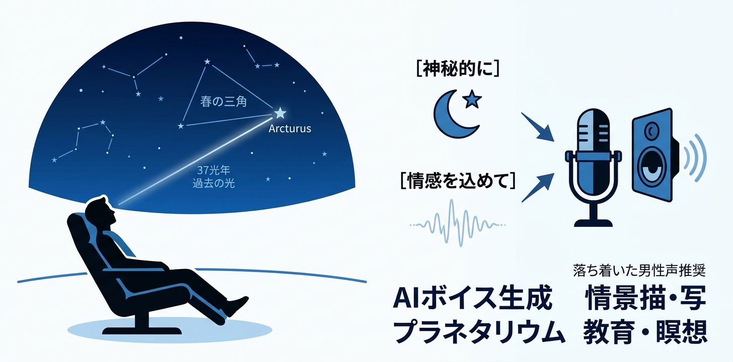 台本2: プラネタリウム・星空ナレーション(情景描写)