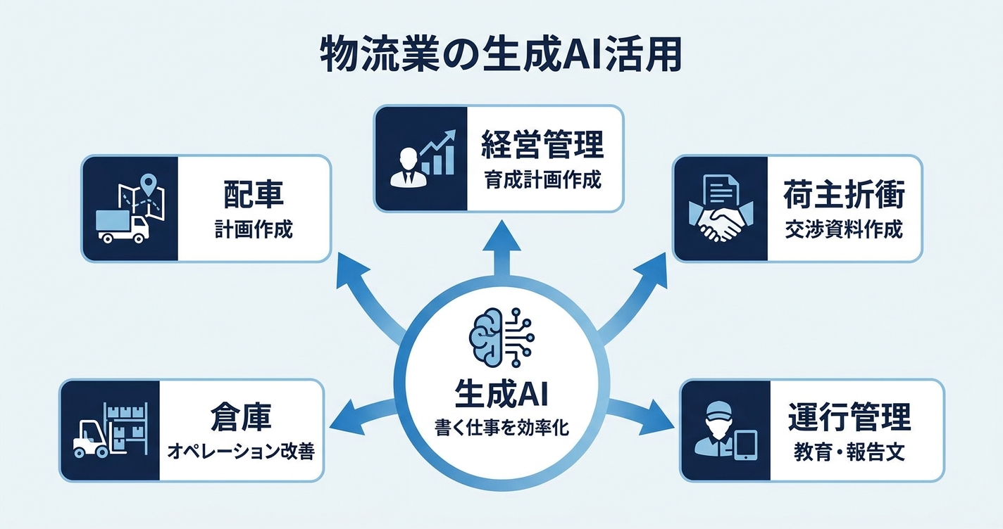 物流・運送業×生成AI 活用イメージ3