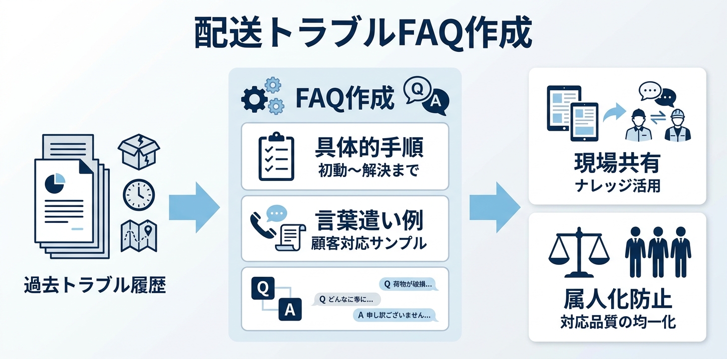 物流・運送業×生成AI 活用イメージ9