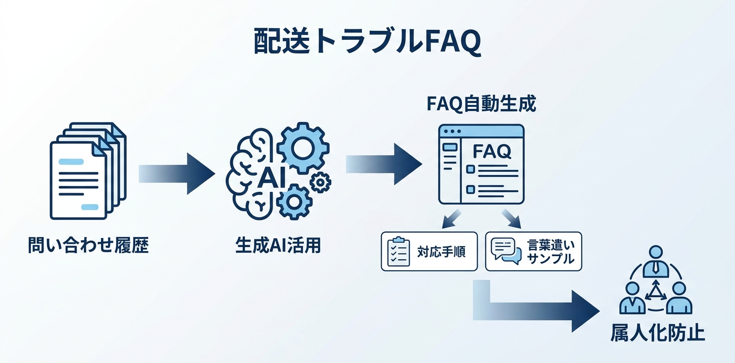 物流・運送業×生成AI 活用イメージ9