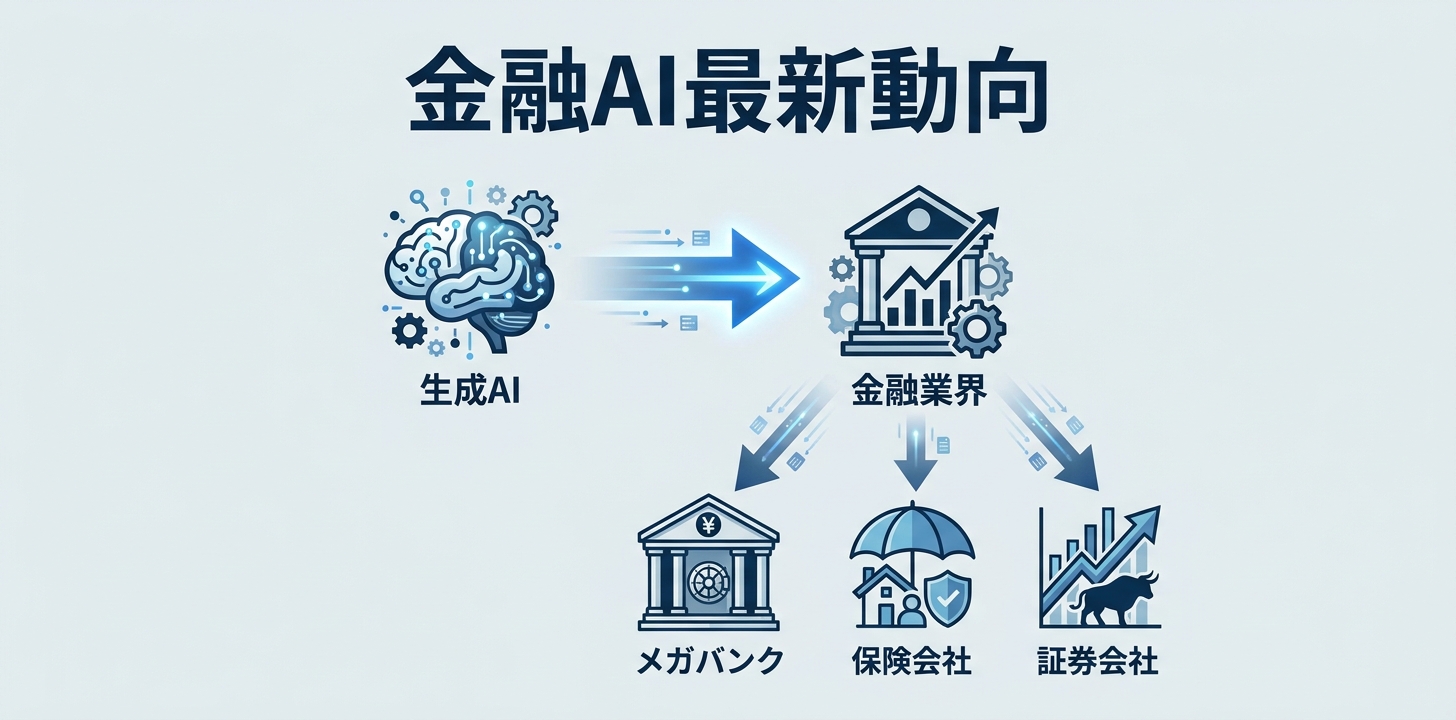 金融×生成AIを取り巻く最新動向