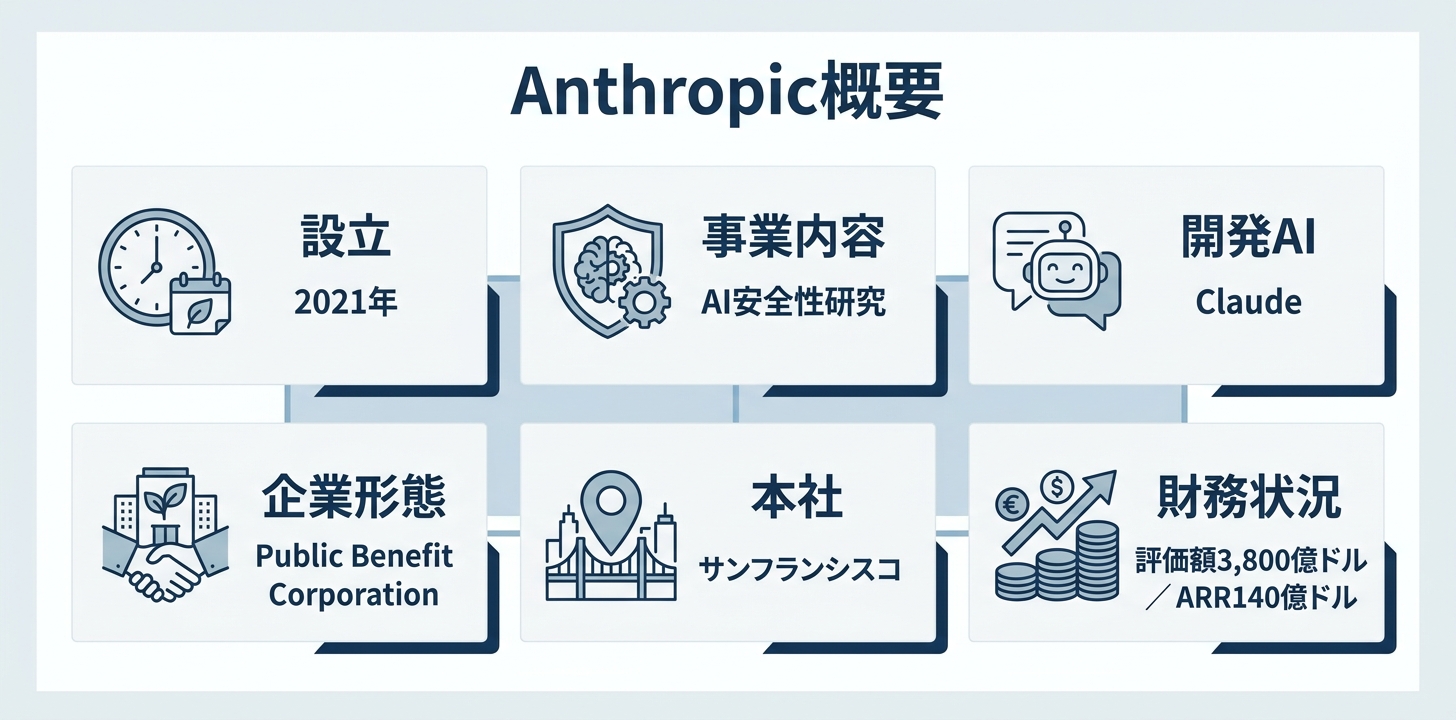 Anthropicの会社概要