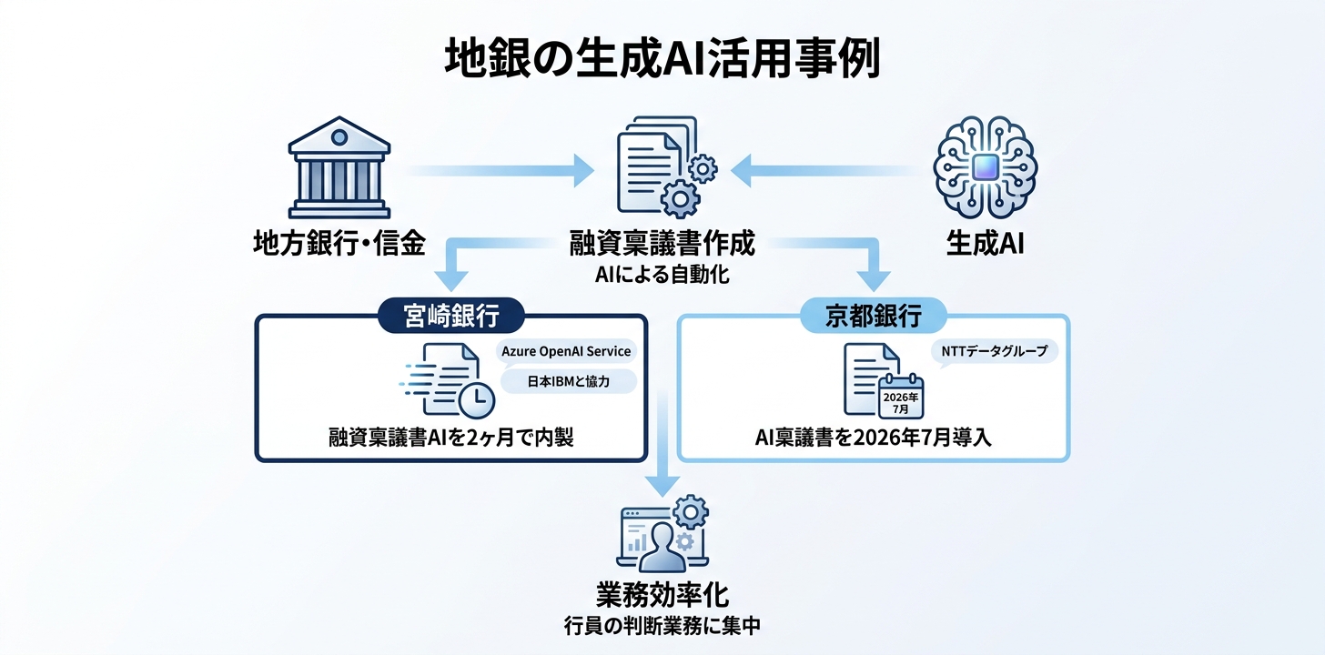 地方銀行・信用金庫の生成AI活用事例