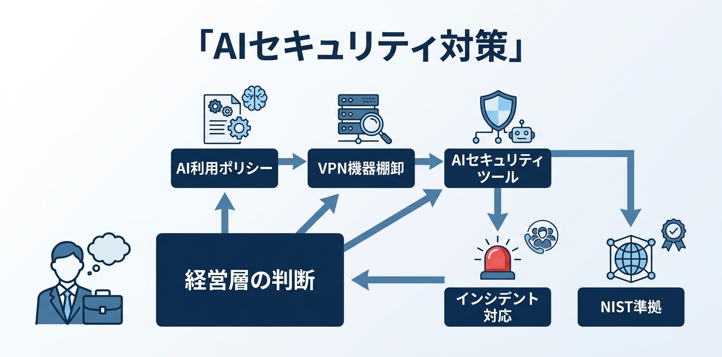 企業が取るべきAIセキュリティ対策