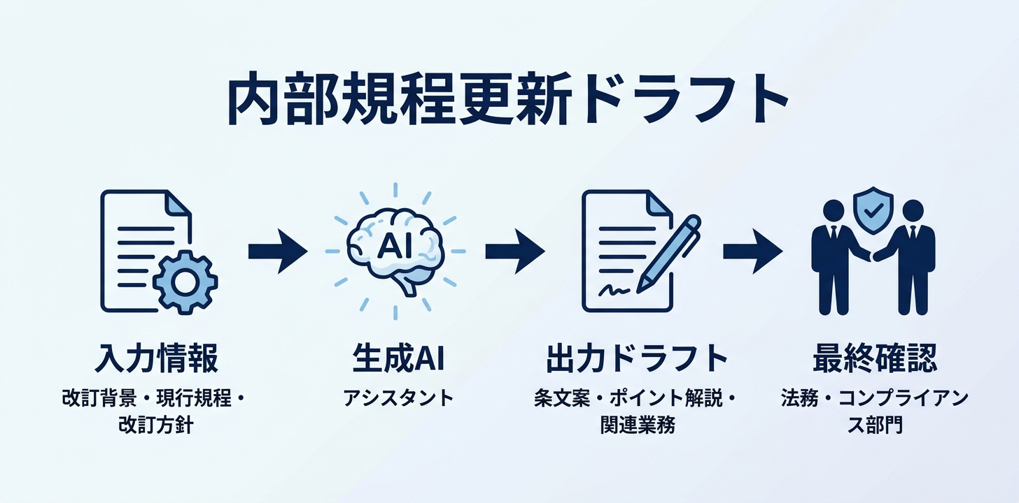 プロンプト⑦：内部マニュアル・規程の更新ドラフト