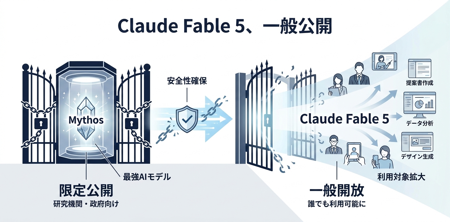 Claude Fable 5が一般公開