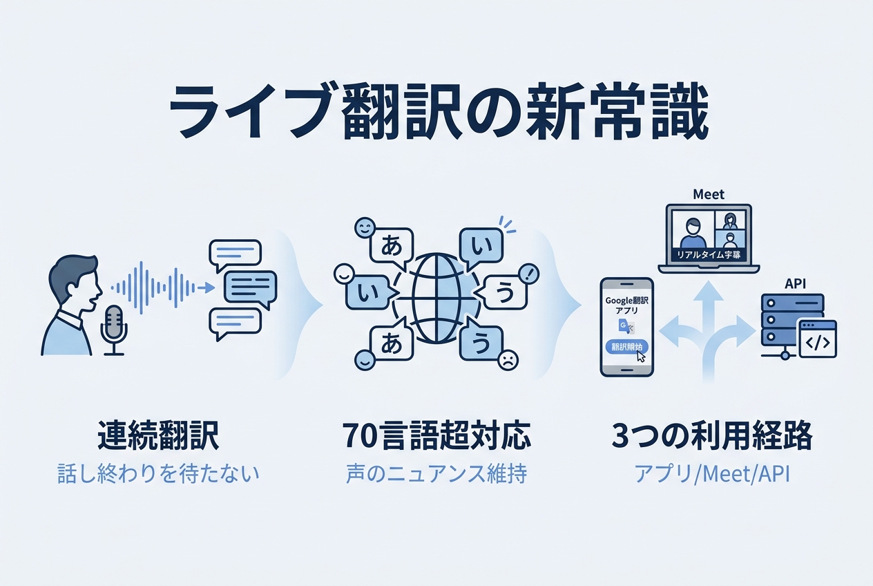 まとめ——「話しながら訳す」が当たり前になる入口