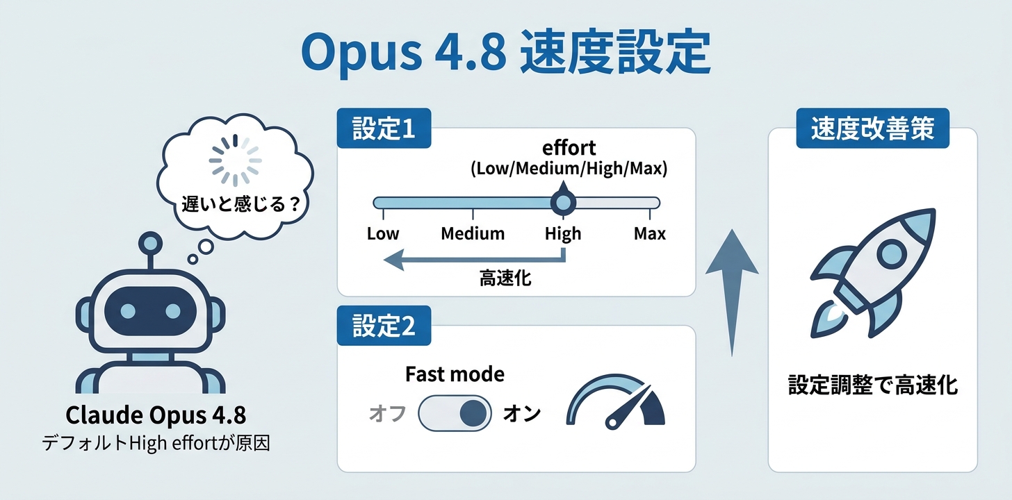 遅いと感じたら試すべき2つの設定