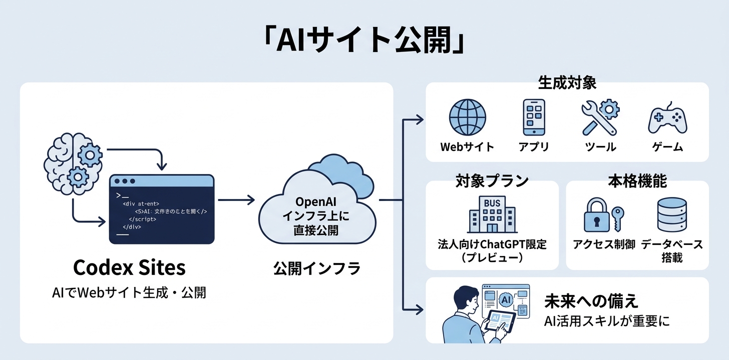 まとめ——AIが「サイトを公開する」ところまで来た