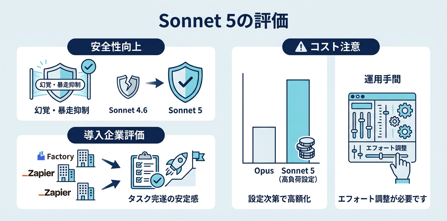 安全性と導入企業の評価