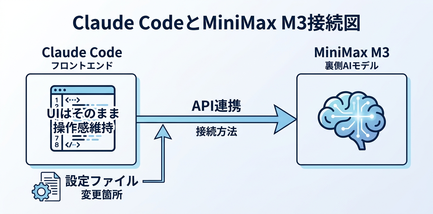 Claude CodeでMiniMax M3を使う方法