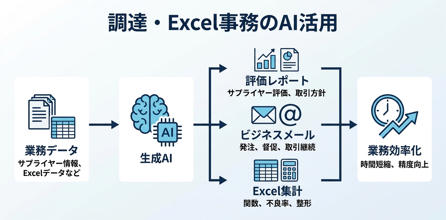 【調達・Excel事務】そのまま使えるプロンプト2選