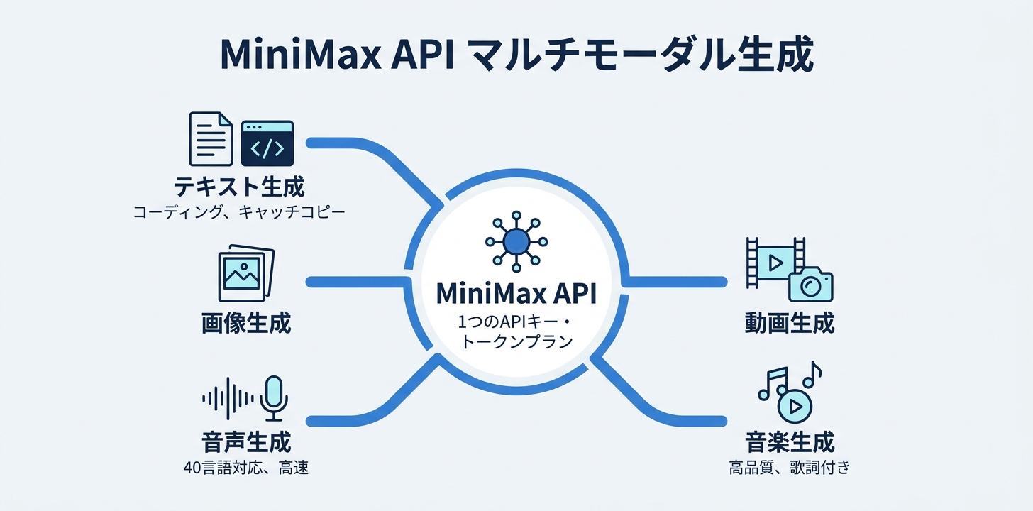 MiniMax APIでできるマルチモーダル生成