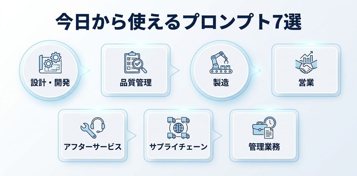 自動車業界で今日から使えるプロンプト7選