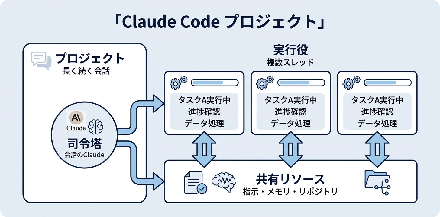 Claude Codeの「プロジェクト」とは何か
