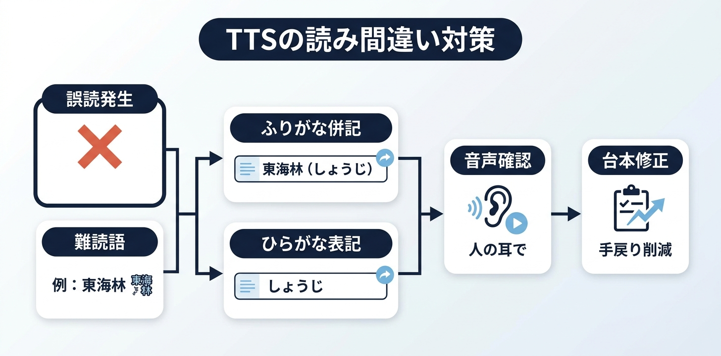 Gemini TTSの読み間違いと対処法(難読の人名・数字)