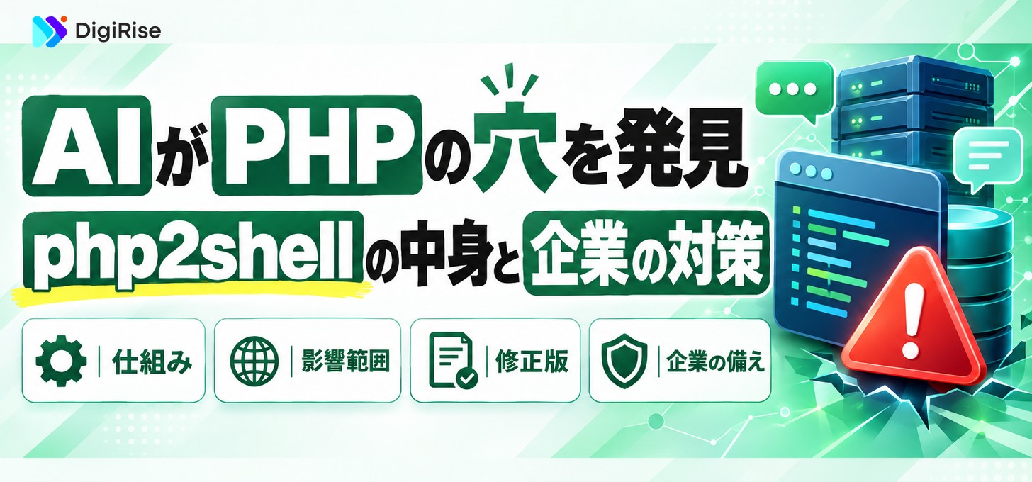 OpenAIのAIがPHPの重大な脆弱性を発見｜php2shellとは？企業がやるべき対策