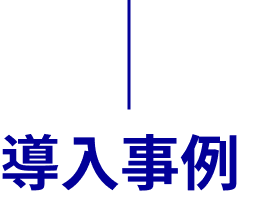 導入事例															  