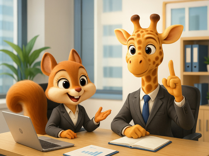 会議中のデジリス&デジリン